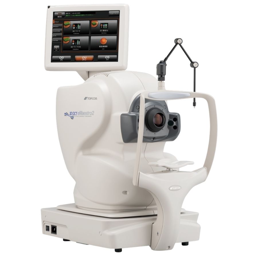 Topcon TRK — autoréfractomètre, kératomètre, tonomètre et pachymètre combinés